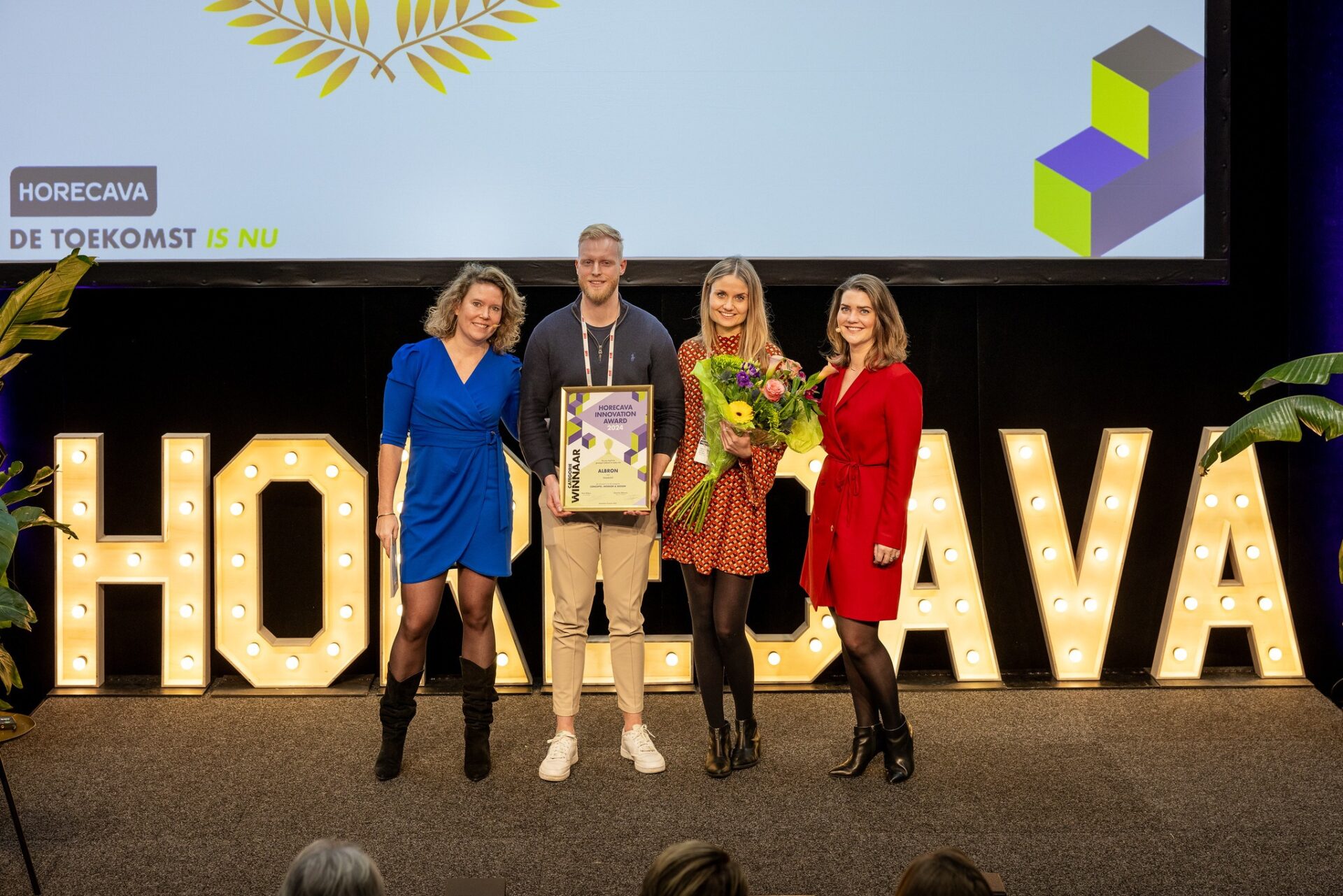 Smaakchef van Albron winnaar van de Horecava Innovation Award 2024